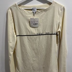 Moschino Long sleeve athletic shirt